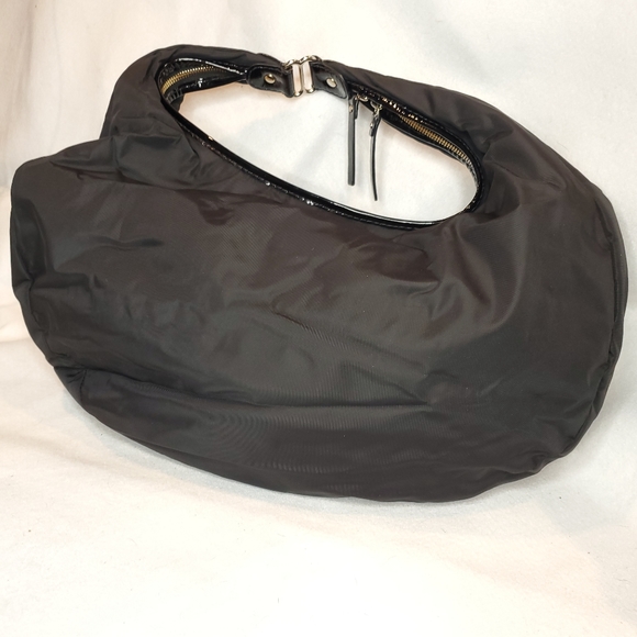 Kate Spade Black Nylon Baguette Shoulder Bag - Picture 3 of 13